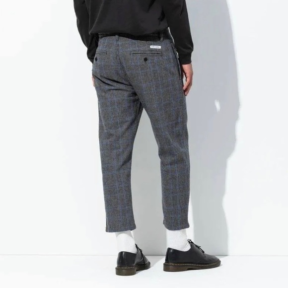 Banks Journal Mens Downtown Plaid Pants in Black Sz 30, new with tags - Picture 1 of 9